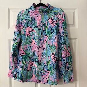 Lilly Pulitzer Skipper Popover Bringing Back Mermaid Print